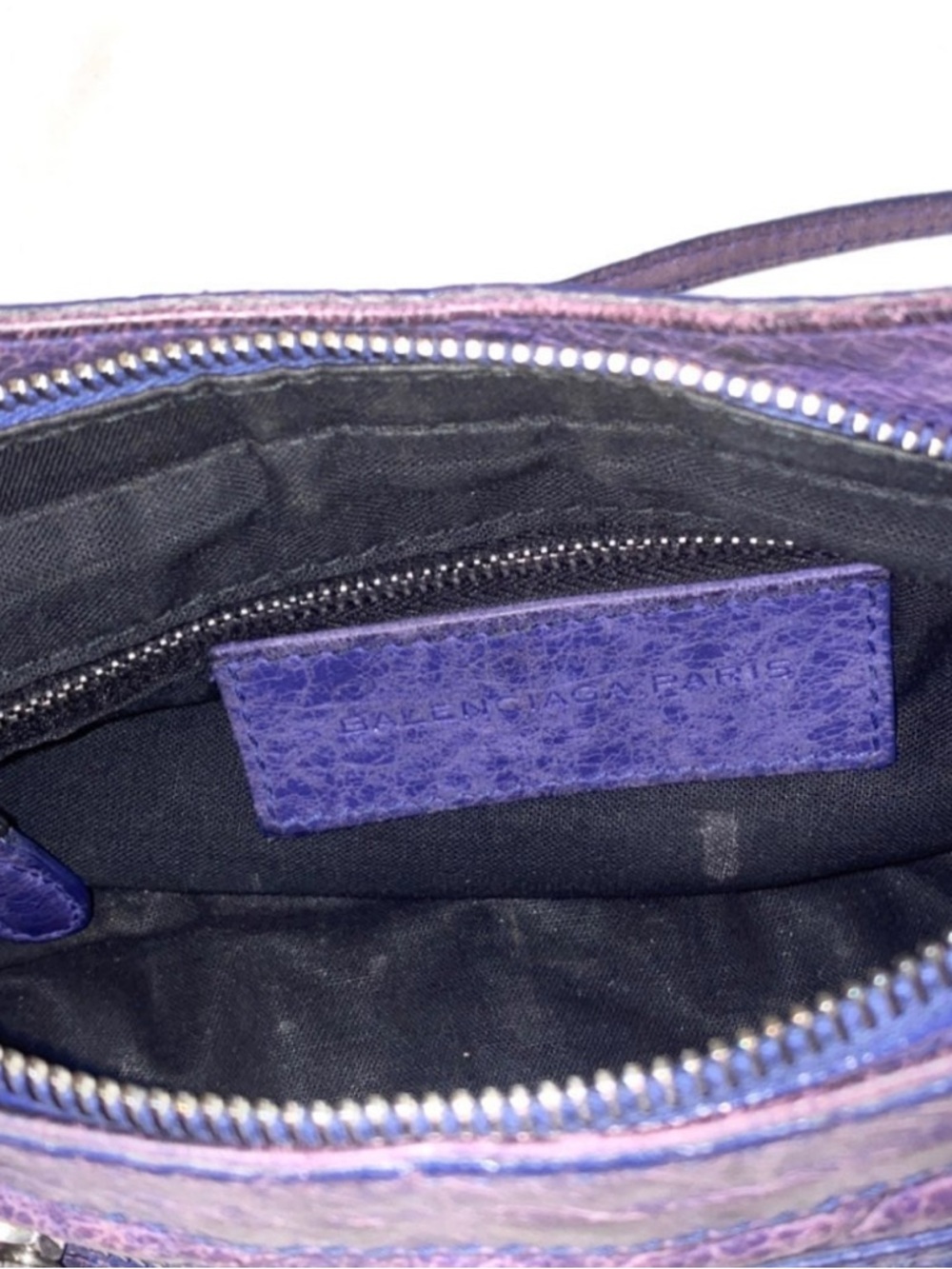 Balenciaga Motocross Classic Hip Crossbody - Purple- PreOwned - Picture 9 of 12
